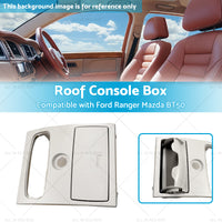 Roof Console Box Sunglass Holder Suitable For Ford Ranger Mazda BT50 12-20 Gray?