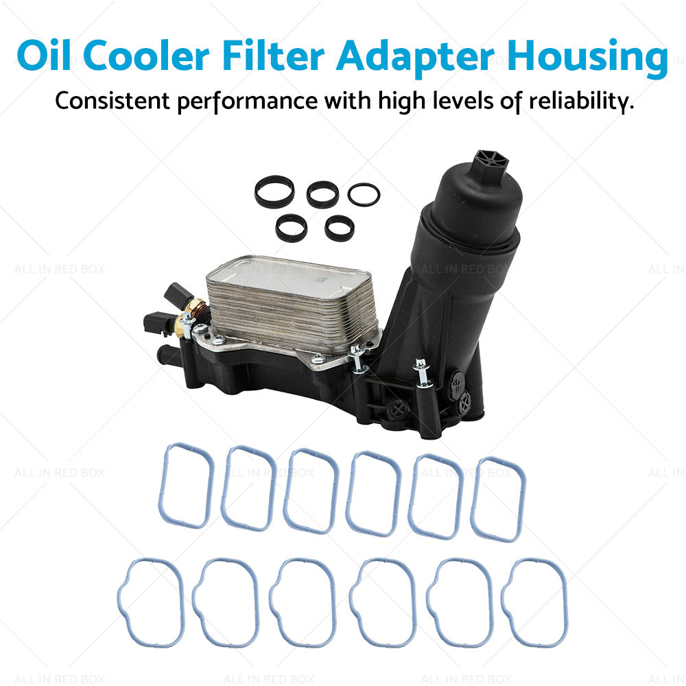 Oil Cooler Filter Adapter Housing Suitable For 14-17 Chrysler Jeep Dodge Ram 3. 6