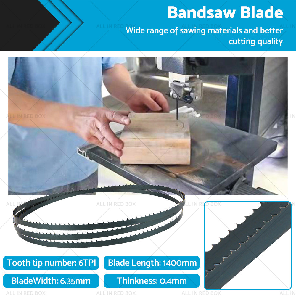 1400NM BLADE FOR WORKZONE FERREX HBS20 350W BANDSAW FROM ALDI 6TPI