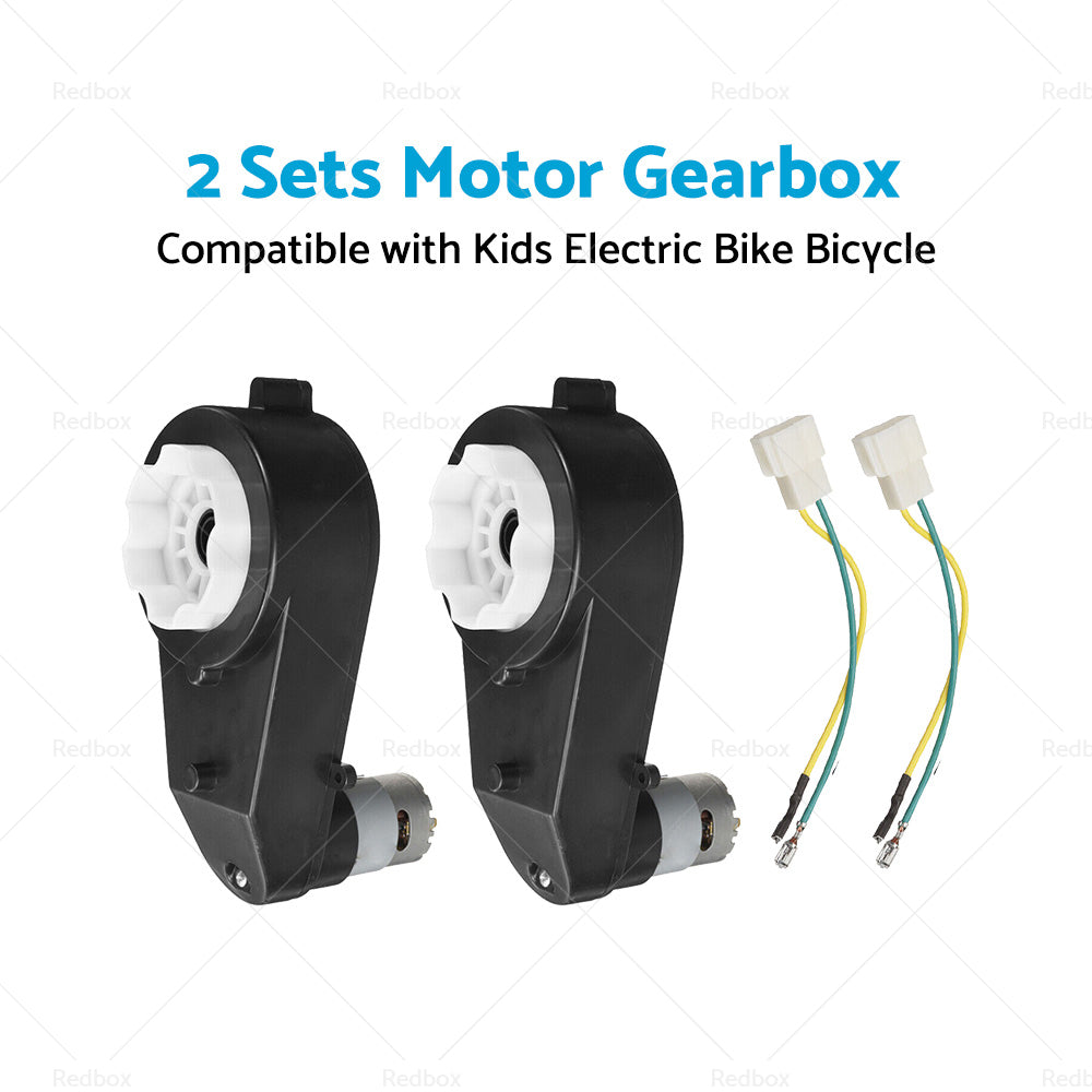 12V 40000RPM Electric Motor Gear Box Suitable For Children Kid Ride On Bike Car