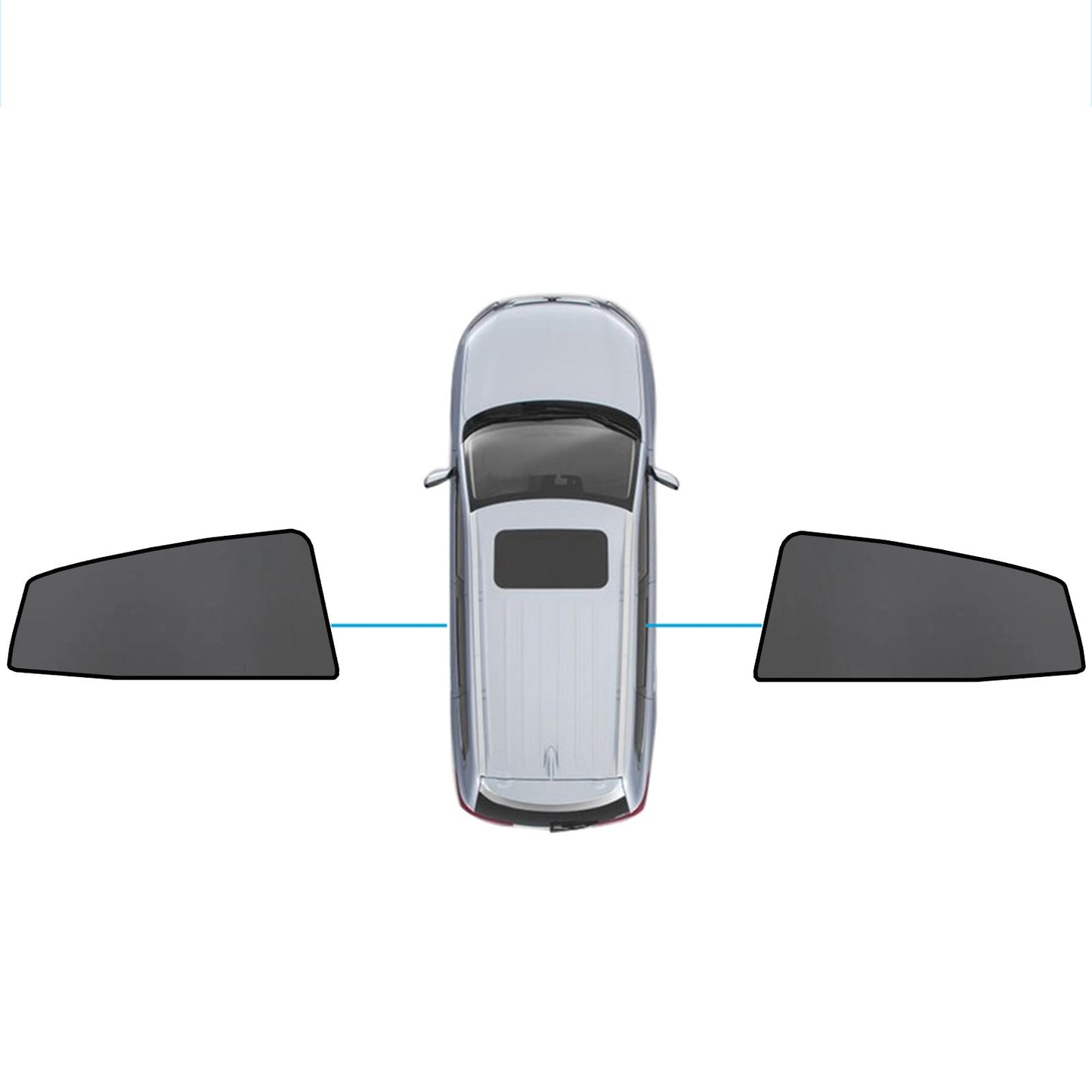 Magnetic Car Window Sun Shades Suitable for Subaru XV/Impreza 2017-2023