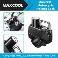 Motorcycle Helmet Lock 22mm 25mm Handlebar Frame Tube Suitable For Harley