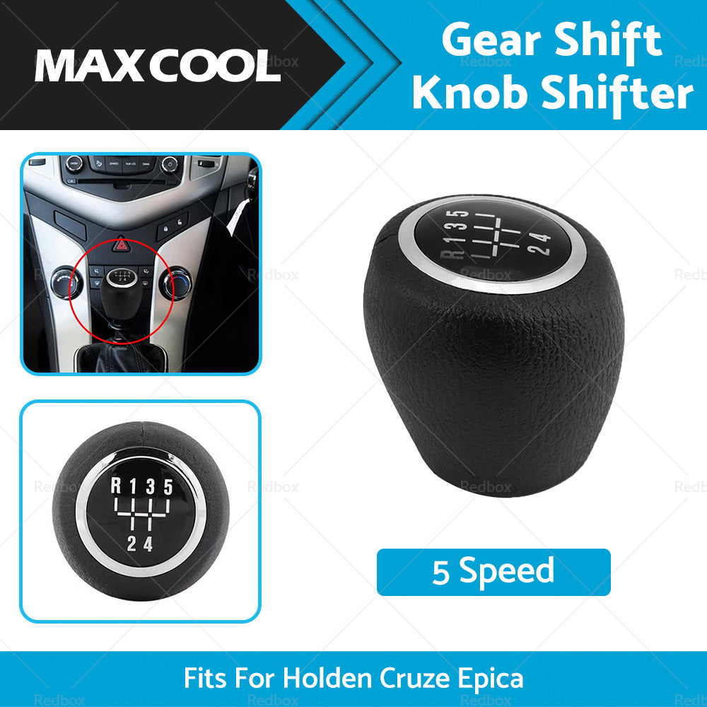 5 Speed Gear Shift Knob Shifter Fits For Holden Cruze 2011-2016 Epica 2007-2011