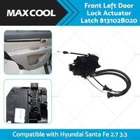 Front Left Door Lock Actuator Latch Fits For Hyundai Santa Fe 2.7 3.3 05-12