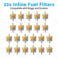 22x Inline Fuel Filters Suitable for Briggs and Stratton 691035 493629 16hp-24hp