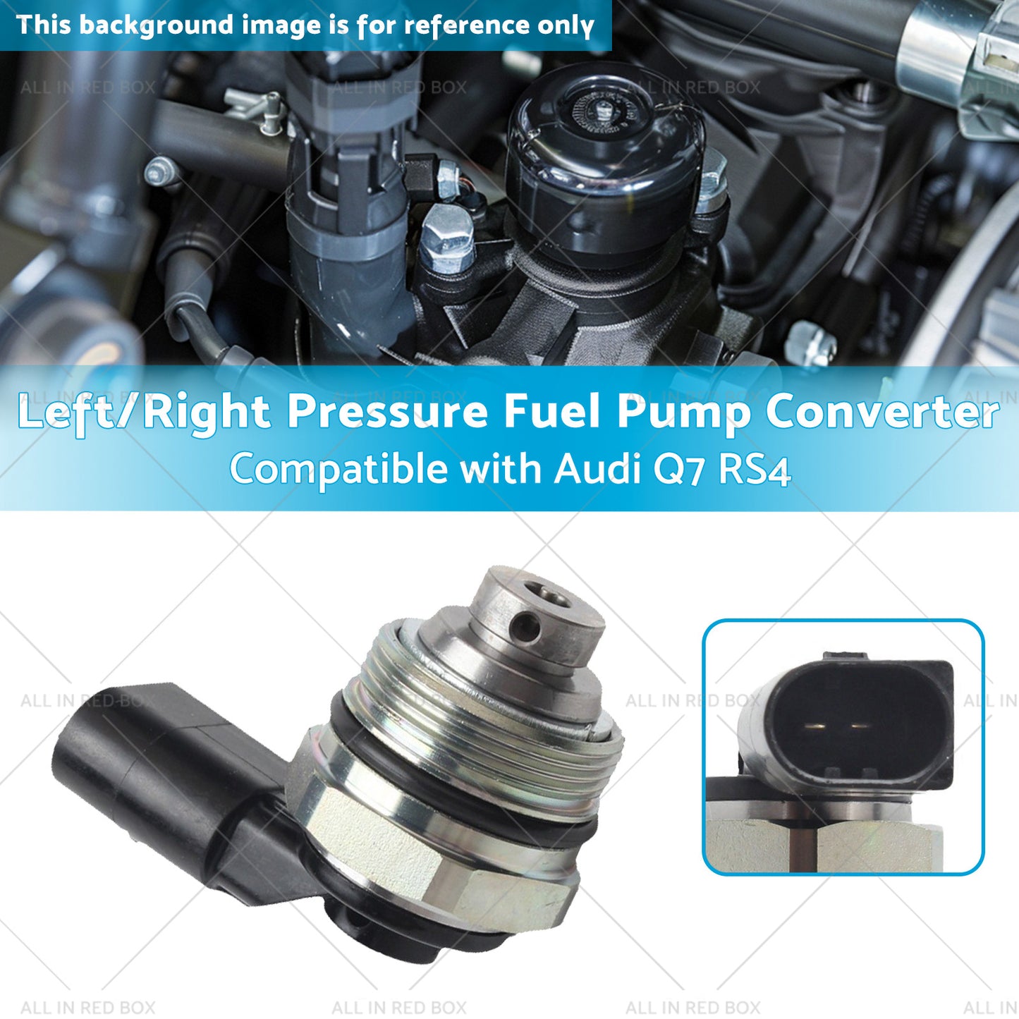 Left or Right Pressure Fuel Pump Converter Suitable for Audi Q7 RS4 VW Touareg Golf