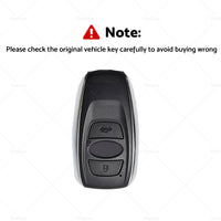 Remote Key Fob Case Cover Suitable For Subaru BRZ Forester Outback Impreza WRX