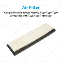 Air Filter Suitable For Bobcat 7176099 T450 T550 T590 T595 T630 T740 S630 S650