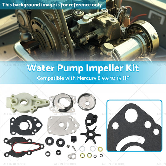 46-42089A5 Water Pump Impeller Kit Suitable for Mercury 8 9.9 10 15 HP Outboards