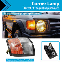 {{ RH Driver Side Corner Signal Light Suitable For Mitsubishi Pajero Montero 93-96 }} - Buy Car Parts Online at {{ Kaka Auto Parts }}.