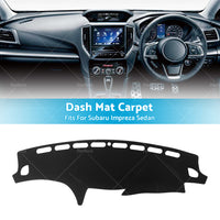 Dash Mat Fits For Subaru Impreza Sedan 2007-2011 Dashboard Sun Cover Non-Slip