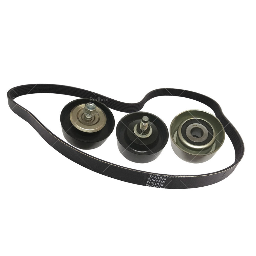 Drive Fan Belt  Idler Pulley Kit Compatible with Hilux 3. 0L Diesel 1KD-FTV KUN16 KUN26