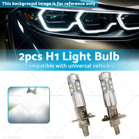 2PCS H1 LED Headlight Bulb CREE XBD Fog Driving Light Car UTE 4WD Lamp Globe