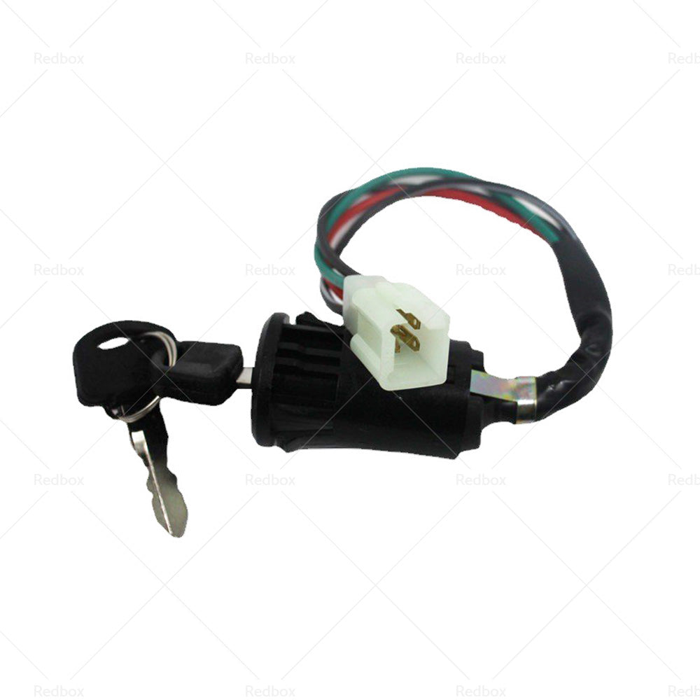 4 Wire Ignition Key Barrel Switch 50cc 110cc 125cc 250cc PIT Quad Dirt Bike ATV