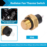 Radiator Fan Switch Suitable For Honda CBR250 MC19 MC22 CBR400 NC23 CBR600RR