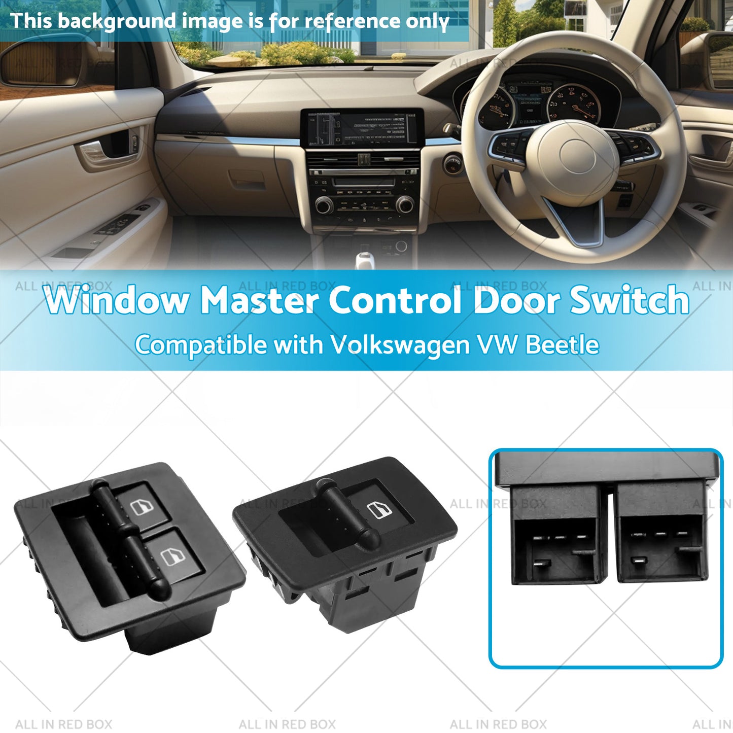 Right Hand Drive Power Window Master Control Door Switch Suitable For Volkswagen