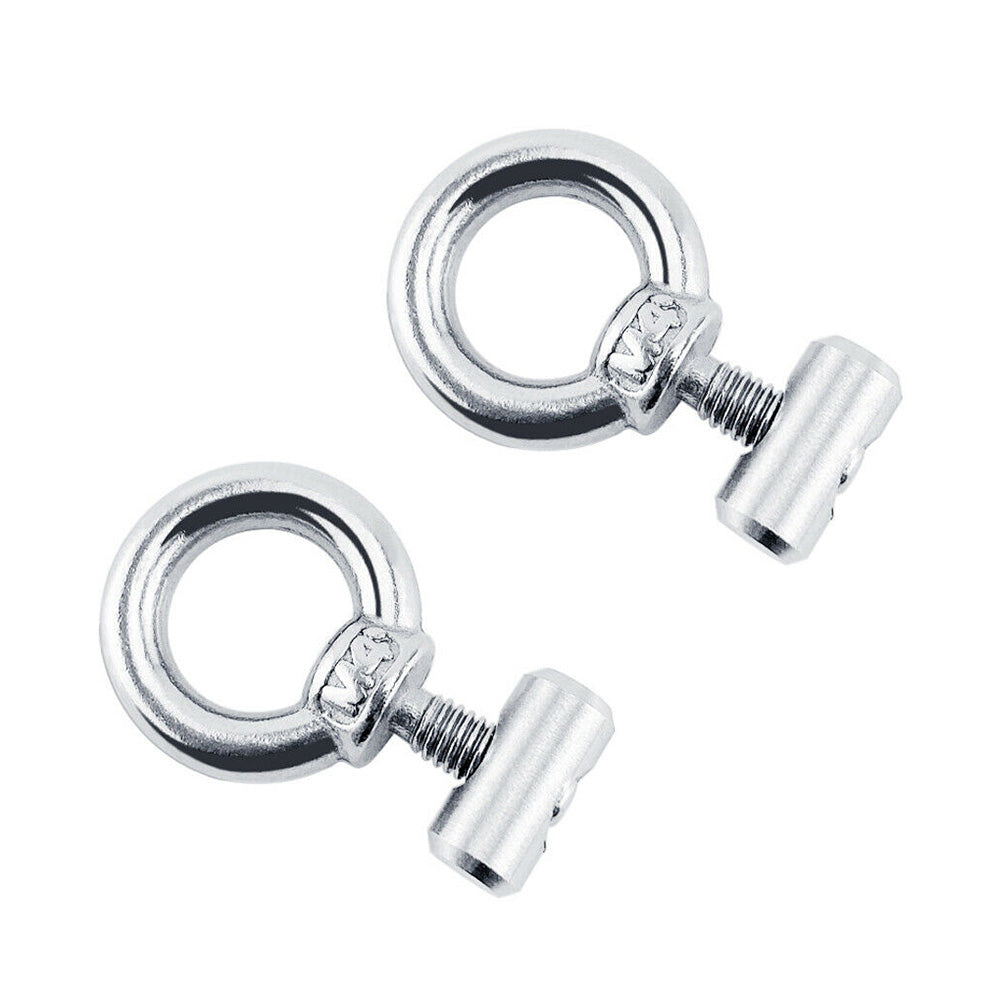 Awning Rail Stoppers Rail Track Screws 2 / 4 / 8PCS Suitable For Boat Caravan Stainless Steel
