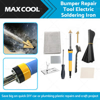 Plastic Welding Soldering Iron Kits Car Bumper Dashboard Kid Repair Welder Tool