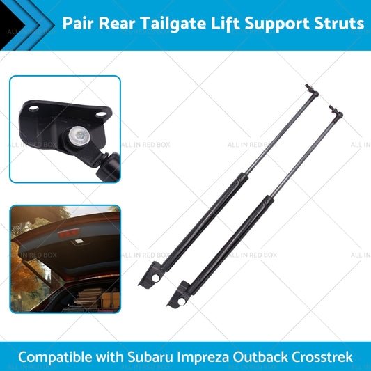 Pair Suitable For Subaru Impreza XV Rear Tailgate Hatch Lift Supports Gas Struts