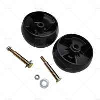 2x 5 inch  Universal Deck Wheels for Murray Rover Ride on Mowers 425620x92A 42581x50D