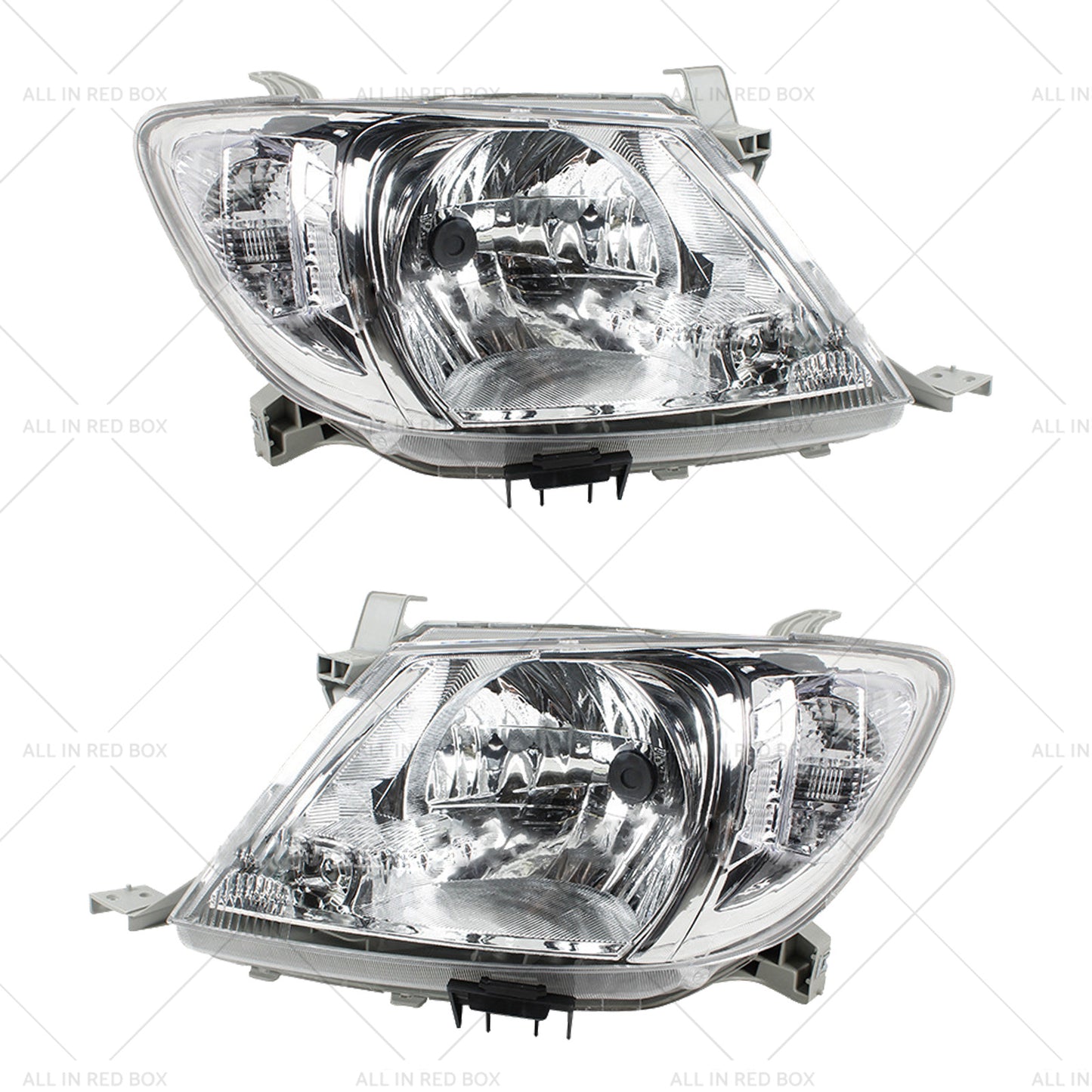 Pair LHRH Head Light Lamps Suitable for Toyota Hilux Ute 2008-2012 2WD 4WD