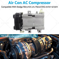 {{ Air Con AC Compressor Suitable for Dodge Nitro KA 3.7L Petrol EKG 01/07-12/2011 }} - Buy Car Parts Online at {{ Kaka Auto Parts }}.