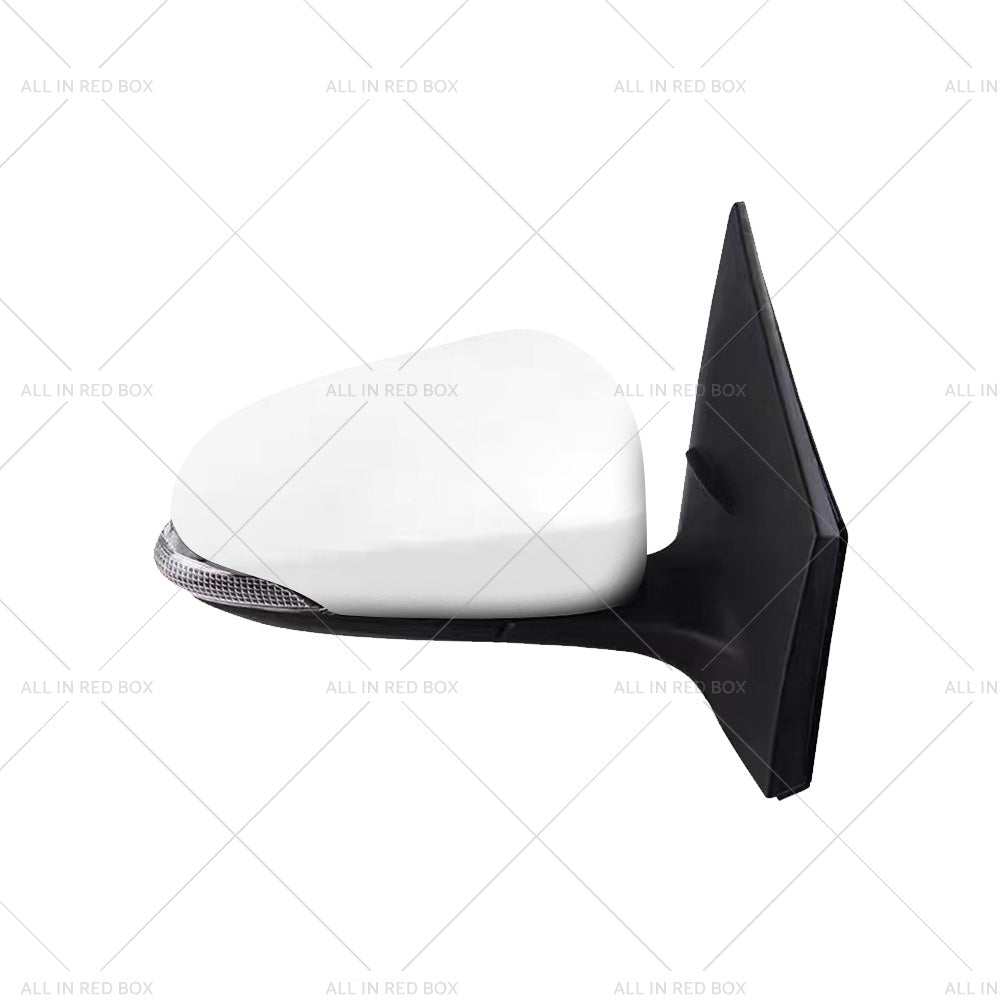 Door Mirror Suitable for Toyota Corolla ZRE182 12-18 Hatch Right White Heated