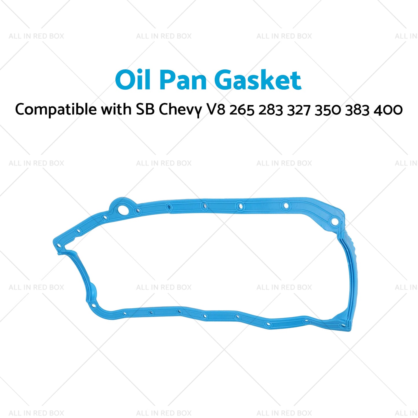 Oil Pan Gasket Blue Pre Early Suitable for SB Chevy V8 327 350 265 283 383 400