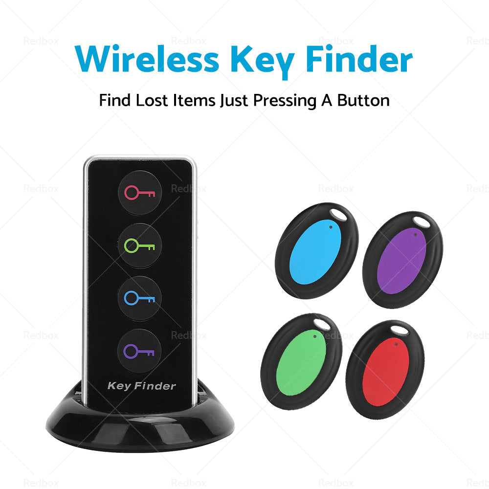 Wireless Key Finder RF Item Locator Item Tracker Support Remote Control