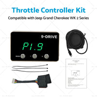 Suitable for Jeep Grand Cherokee WK2 11-21 Black EVC Throttle Controller Kit