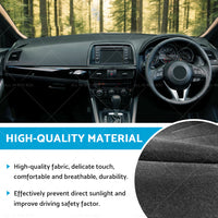 Non-Slip Dash Mat Suitable For Mazda CX5 2012-2017 SUV Dashboard Cover