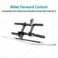 Billet Forward Control Suitable for Harley Dyna Davidson Street Bob Fxdb 06-17