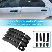 Black Door Handle COVER Suitable For Ford Ranger  and  Everest PX1 PX2 UA 2011-2018