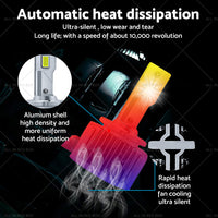 {{ Pair of 6000K For Replace HID Xenon D1S LED Headlight Bulbs Conversion 90W 2pcs }} - Buy Car Parts Online at {{ Kaka Auto Parts }}.