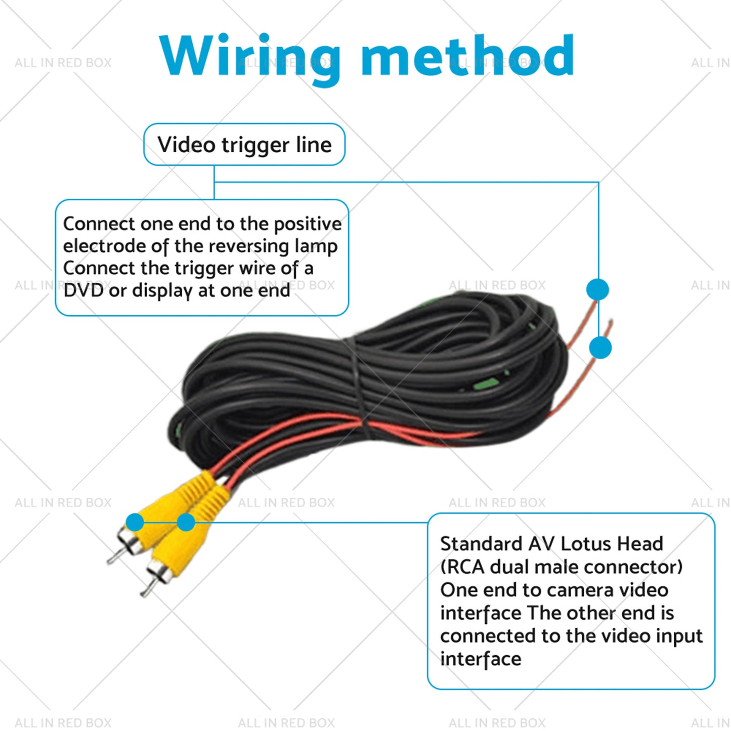 RearView Camera Parking Reverse Cam Suitable for Subaru Forester Outback Impreza