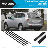 Window Weatherstrip Seal Belt Moulding Suitable For Mitsubishi Outlander 07-12