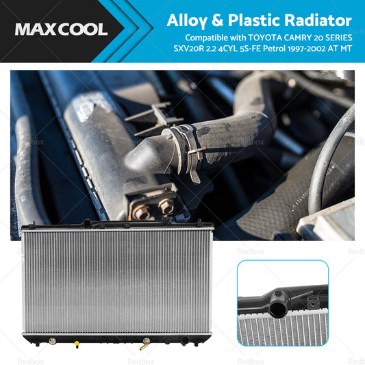 Radiator Suitable For Toyota Camry 20 Series SXV20R 2.2 4CYL Petrol MT AT 97-02