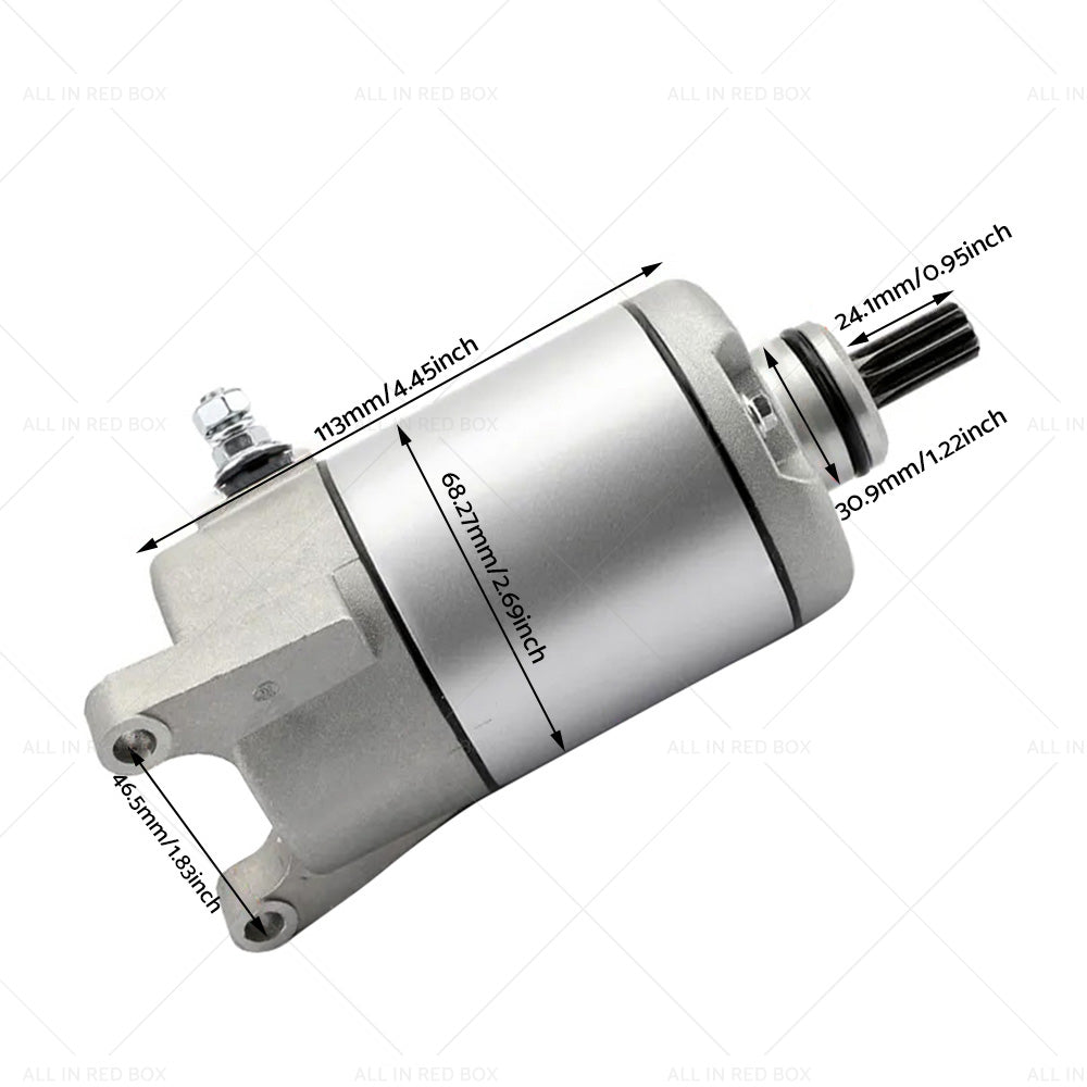 Starter Motor Suitable For Yamaha YFM350A Grizzly 2 4WD 2007 2008 2009 2013 2014