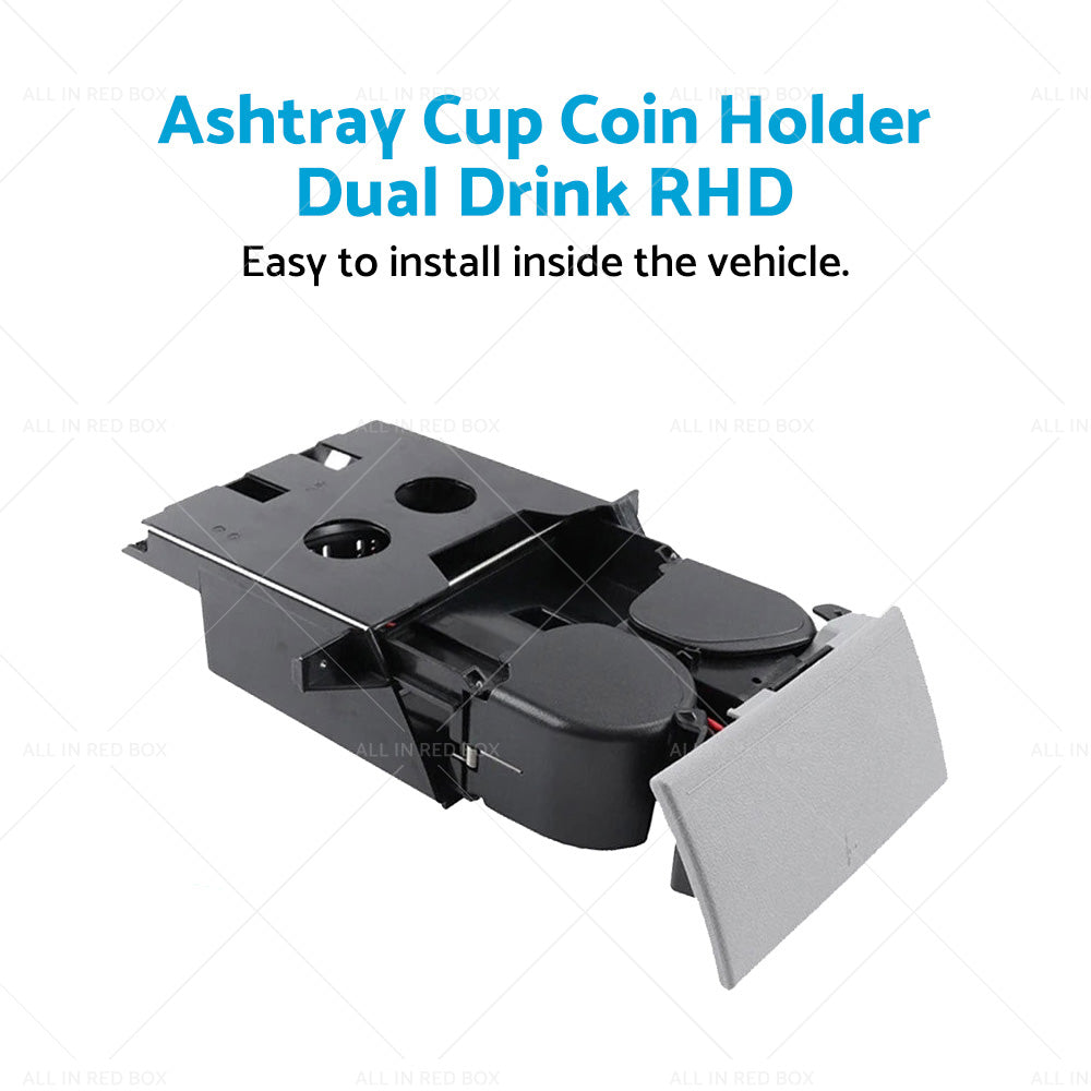 Suitable ForVW T5 Transporter Ashtray Cup Coin Holder Dual Drink RH 7H285860130T