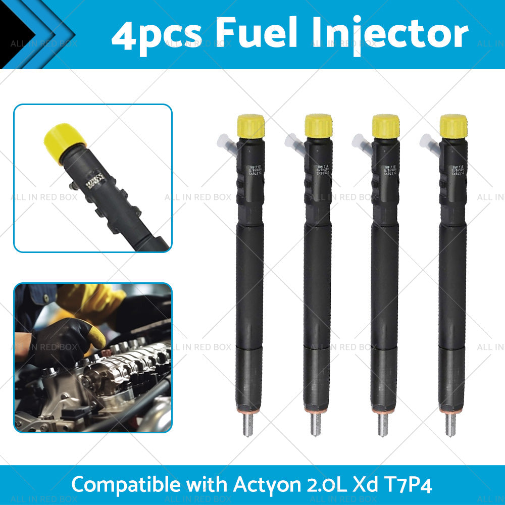 4PCS Fuel Injector EJBR04501D A6640170121 Suitable For Actyon 200 Sports 2. 0 Xdi