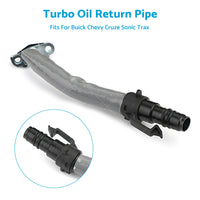 Turbo Oil Return Drain Pipe Tube Fits For Buick Chevy Cruze Sonic Trax 55587854