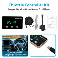 Throttle Controller Kit Suitable for Nissan Navara NP300 D23 2015-2023