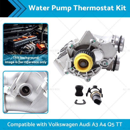 06H121026 Water Pump Thermostat Kit Suitable for Audi A3 A4 Q3 TT 2.0L 1.8L TFSI