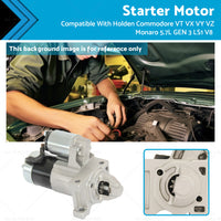 Starter Motor Suitable For Holden Commodore VT VX VY VZ Monaro 5. 7L V8 99-2006