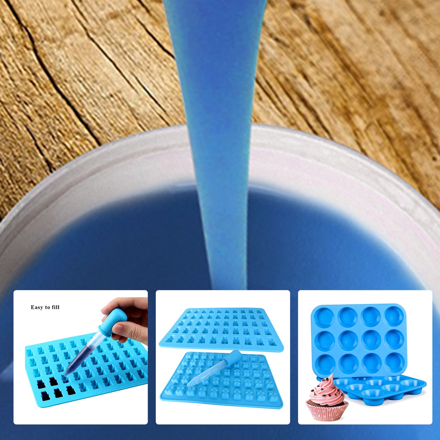 Snowflake Silicone Pendant Mold Making Jewelry Resin Necklace Mould Craft DIY 3D