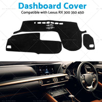 Dash Mat Carpet Suitable for Lexus RX 2016-2019 300 350 450 Dashboard Cover