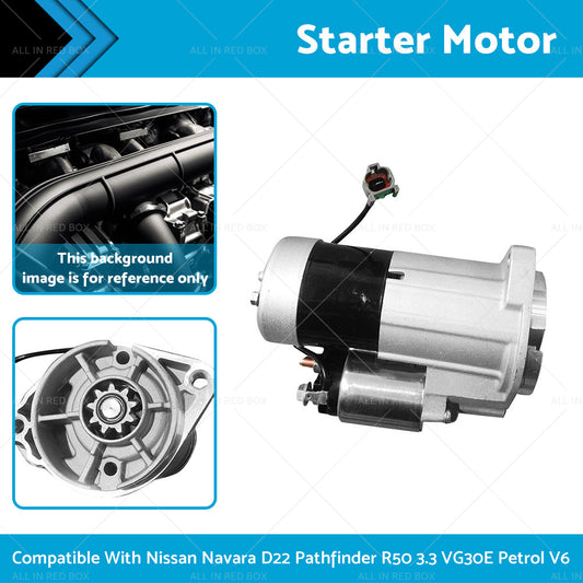 STARTER MOTOR Suitable For NISSAN PATHFINDER R50 VG33E V6 3. 3L PETROL 1995-2005