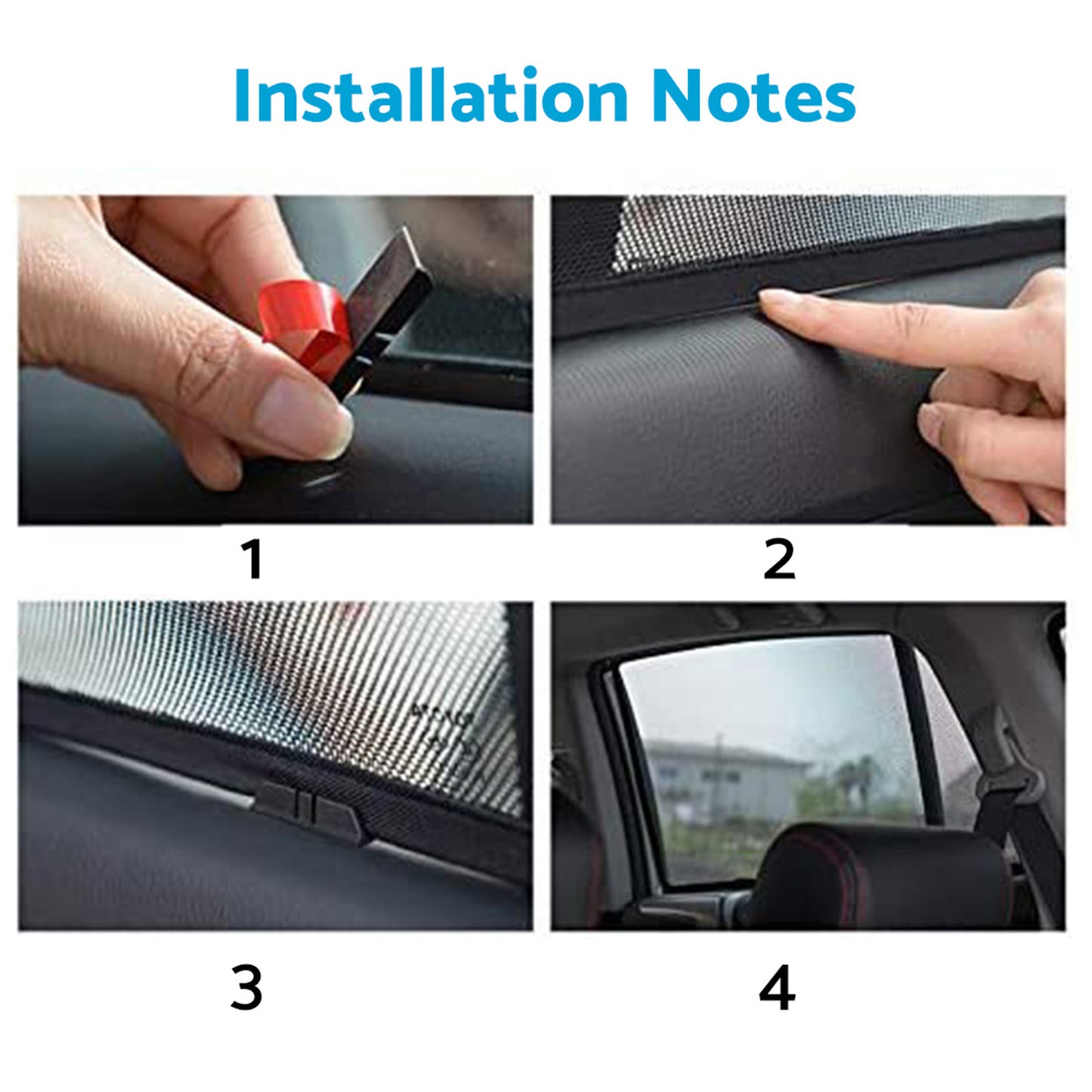 {{ Window Sunshade Magnetic Nylon Suitable For Toyota RAV4 2005-2012 }} - Buy Car Parts Online at {{ Kaka Auto Parts }}.