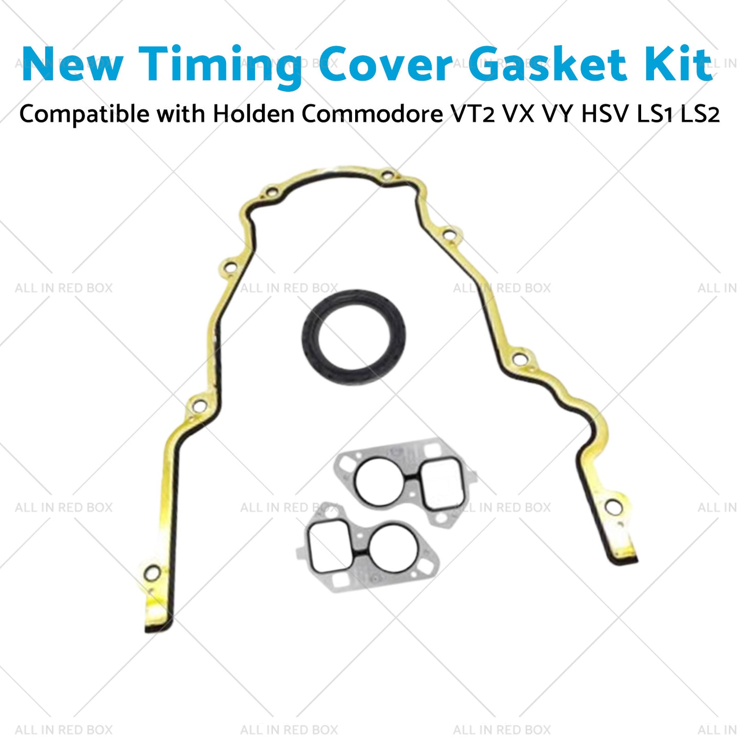 {{ New Timing Cover Gasket Kit Suitable for Holden Commodore VX VY VT2 HSV LS1 LS2 }} - Buy Car Parts Online at {{ Kaka Auto Parts }}.