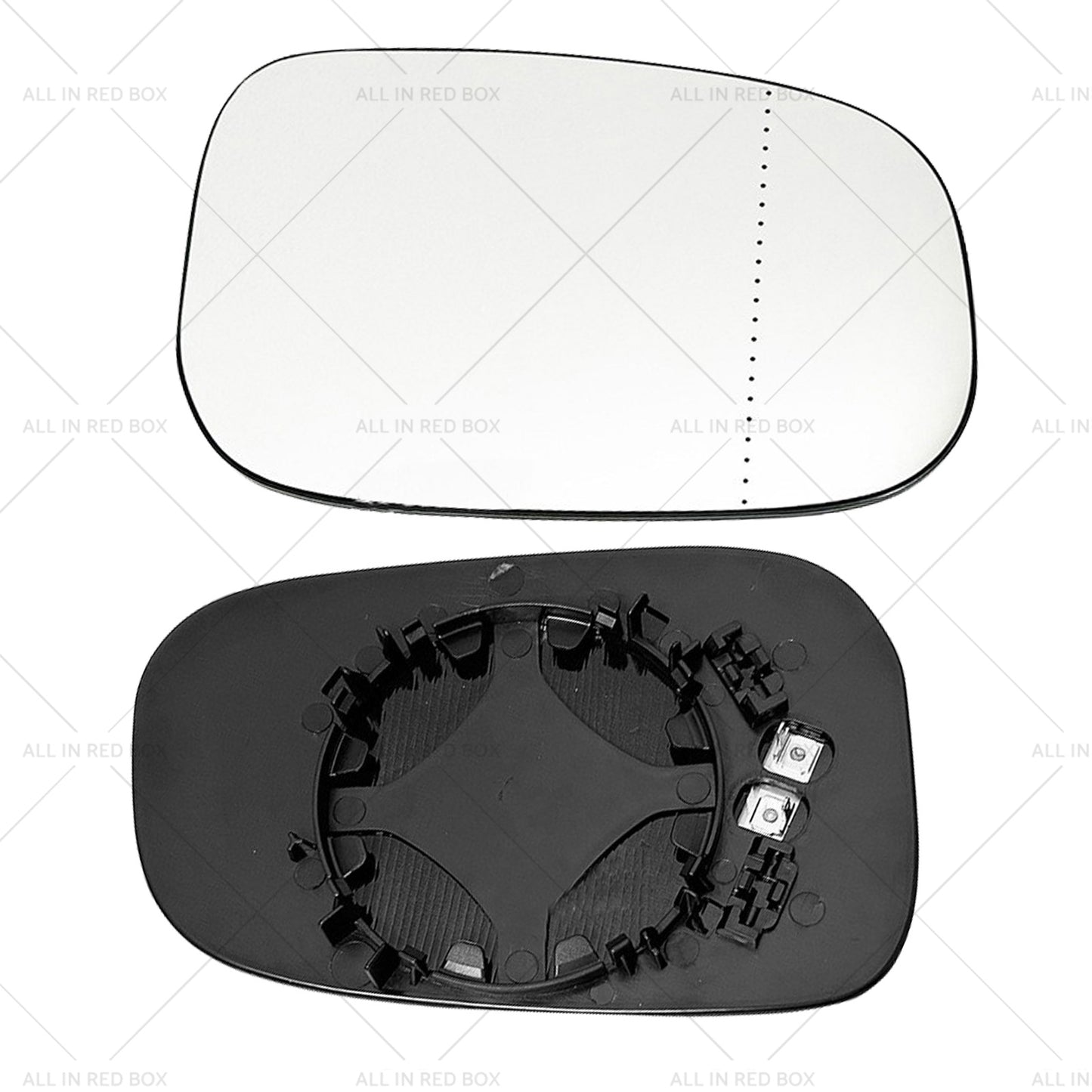 Right Side Mirror Glass Suitablefor Volvo S40 M V50 T5 04-12 Large Blinker Type?